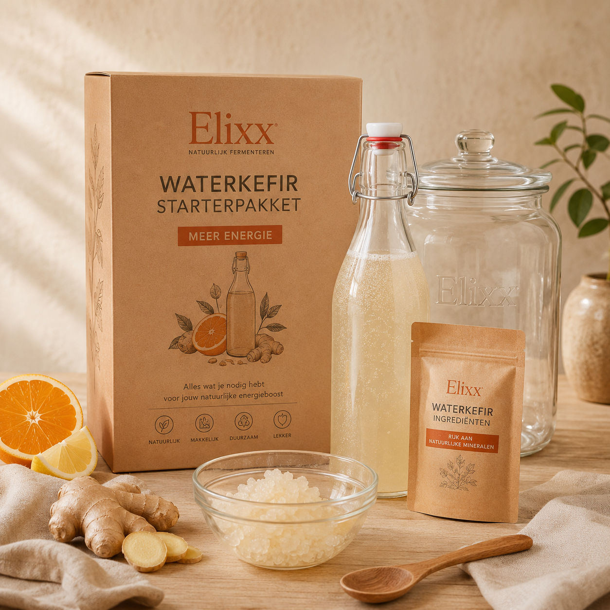 Waterkefir starterpakket - Rise