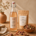 Glazen fles - 'Vrouwelijke balans' blend