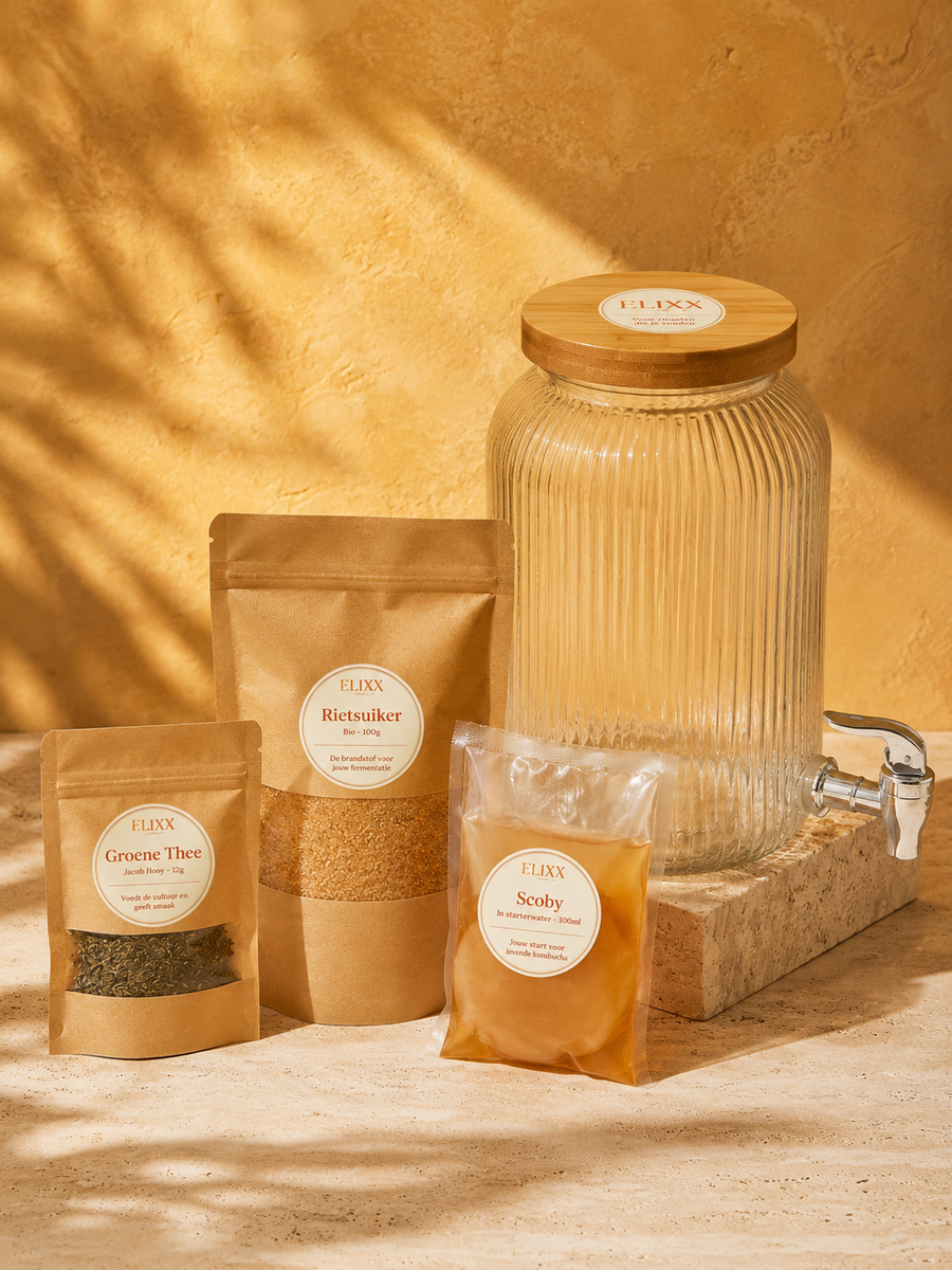 Kombucha Starterpakket - Biologisch Starterkit