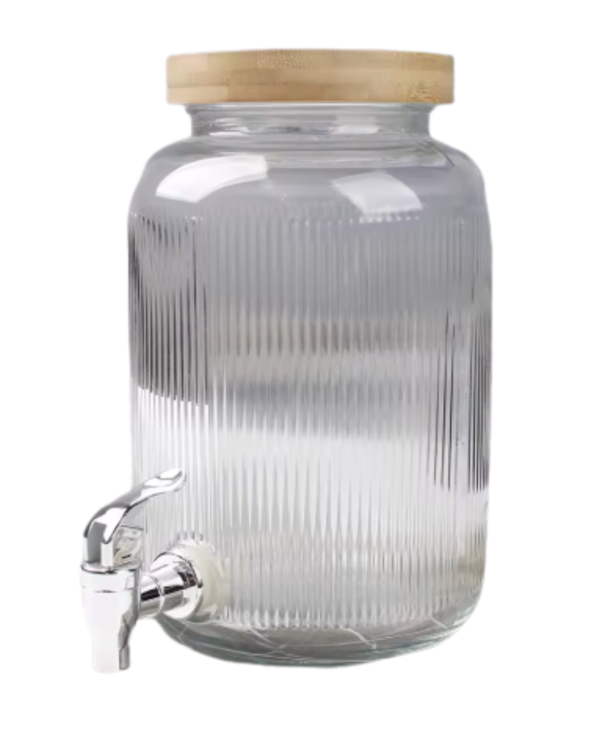 Glazen pot 3L - met kraantje
