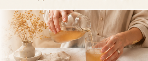 Kombucha inschenken